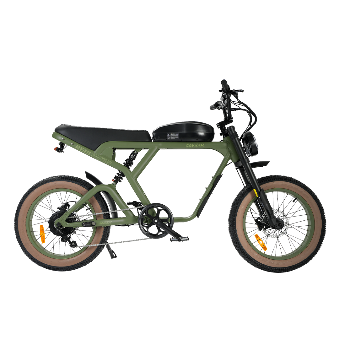 Cougar Vintage ebike - REVIBIKES
