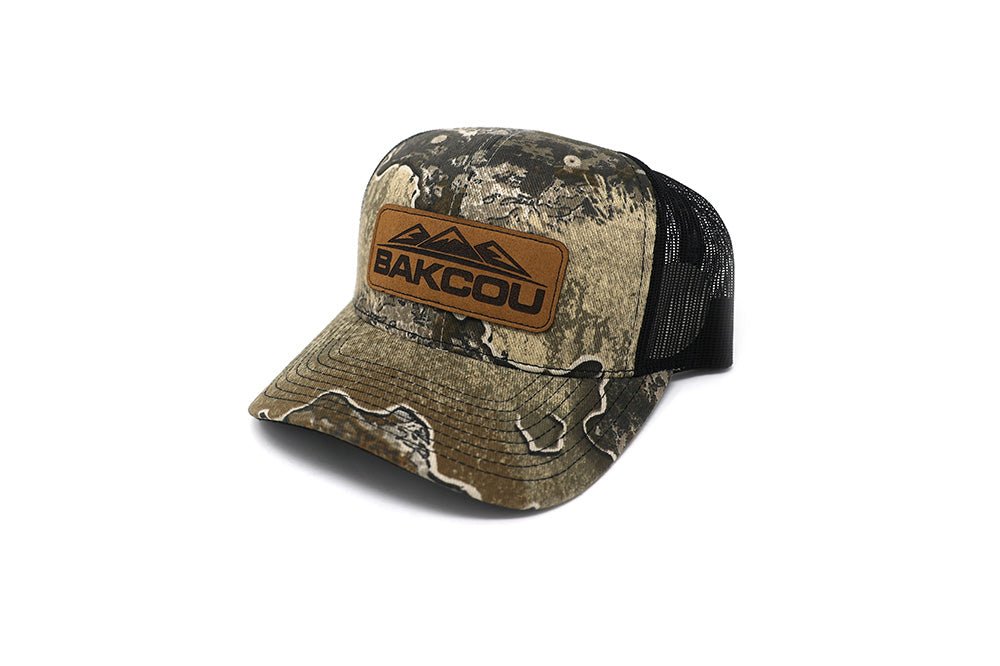 Bakcou Realtree™ Leather Patch Snapback Hat