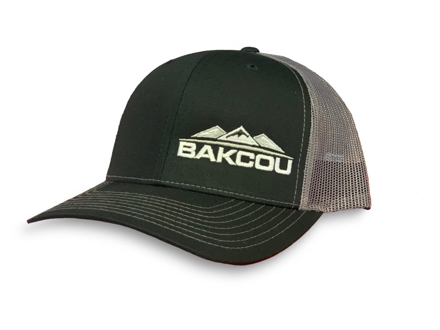 Black-Charcoal Bakcou Snapback Hat