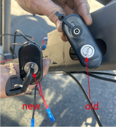 Battery Key Replacement for Santa Monica