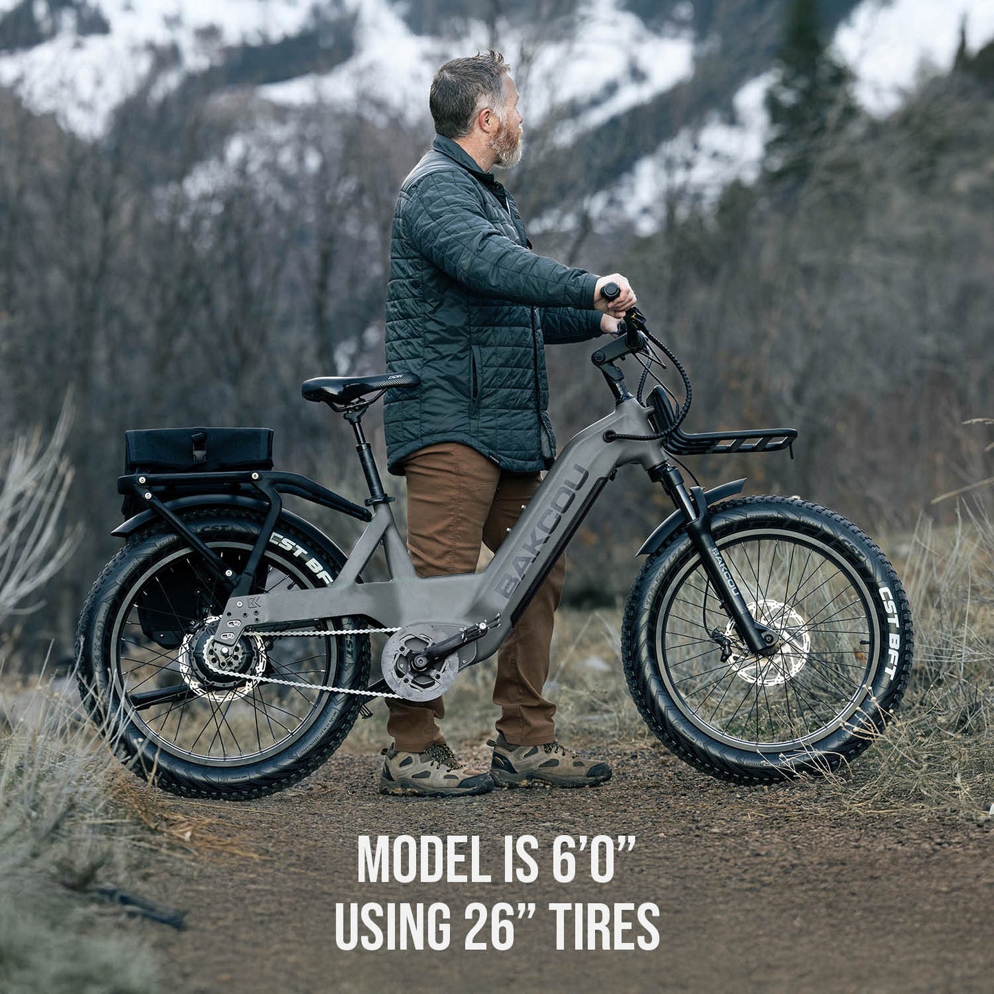 Flatlander SD - Trail Blazing eBike, Bakcou