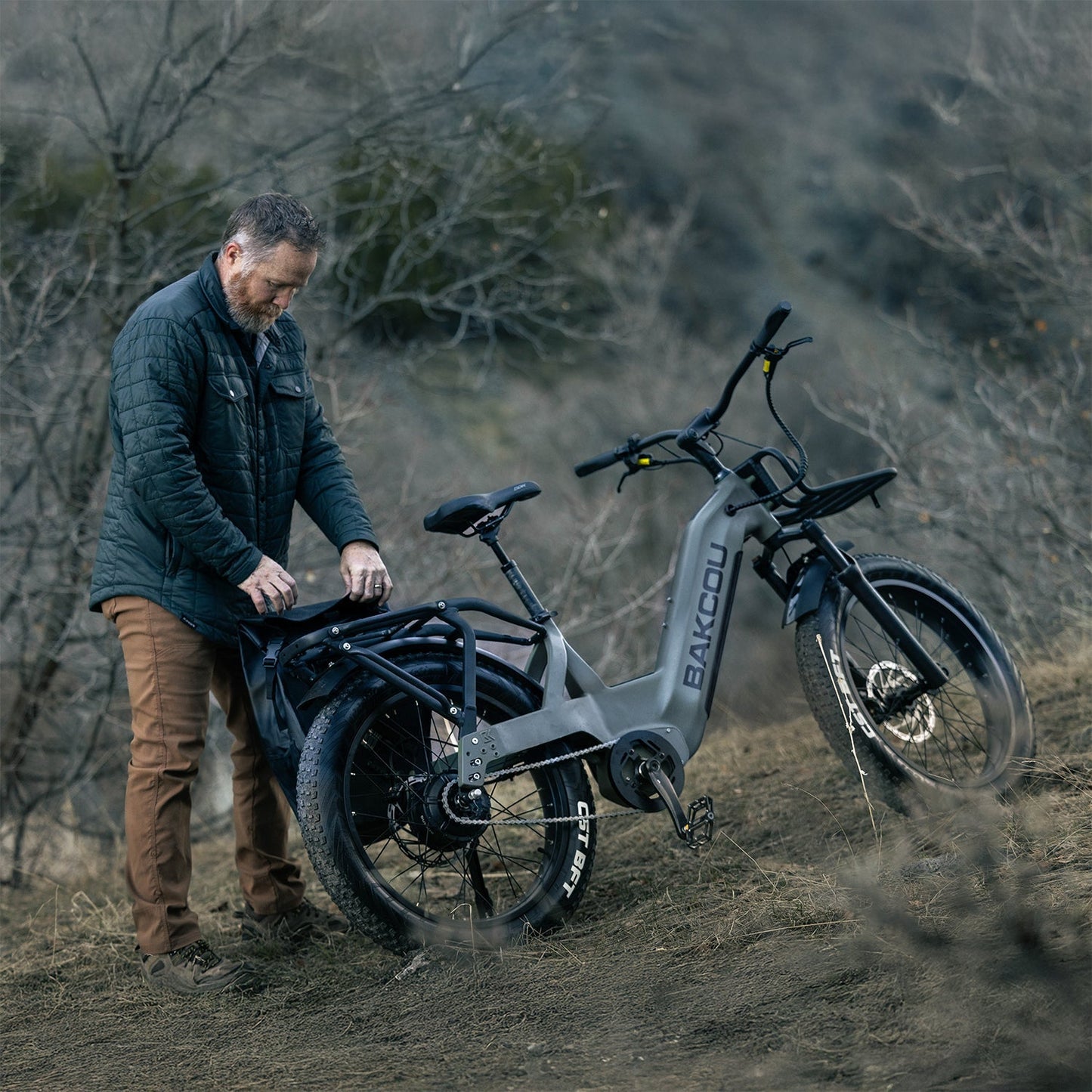 Flatlander SD - Trail Blazing eBike, Bakcou