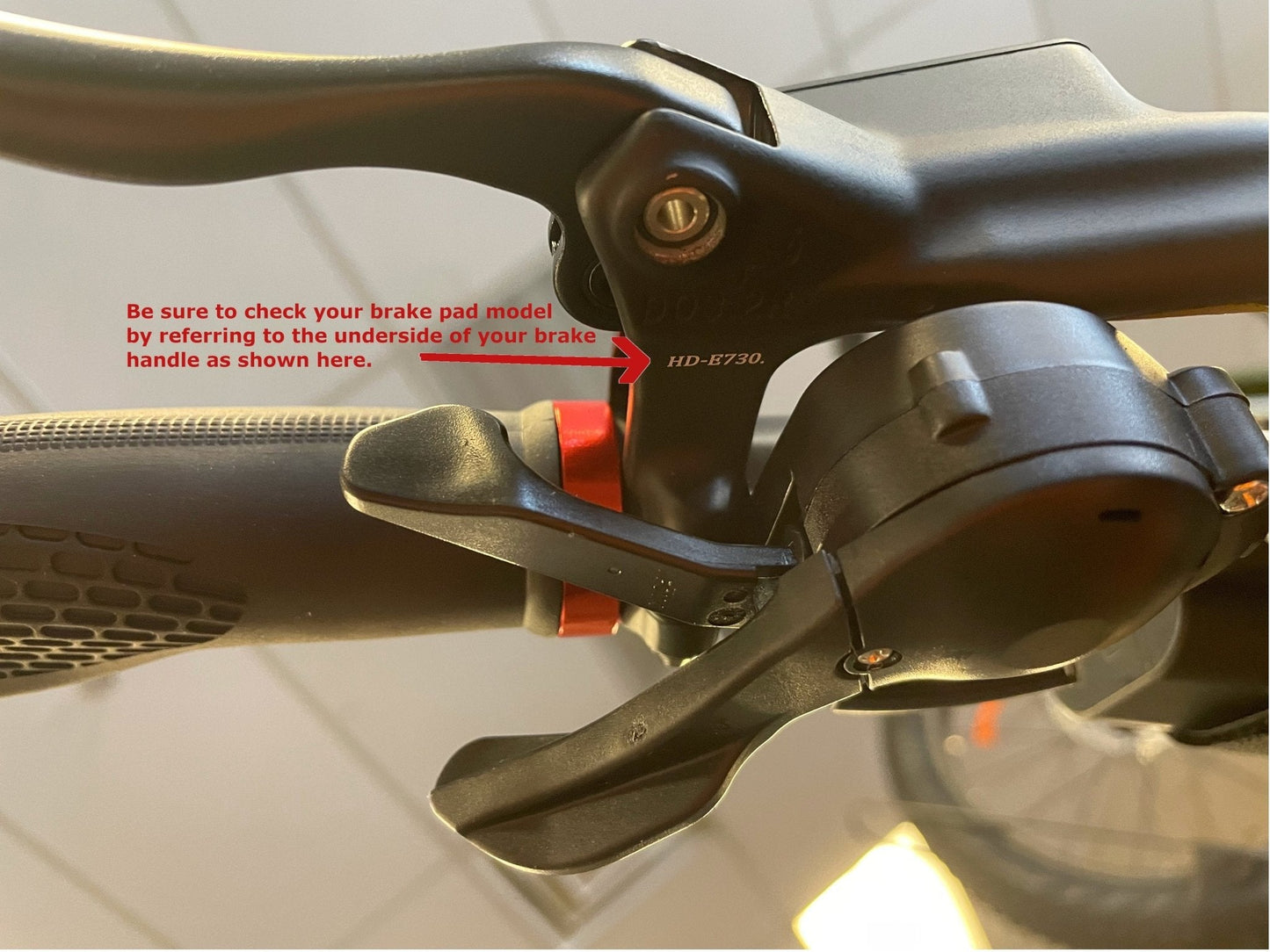 HD-E730 Tektro Quad Piston Brake Pads