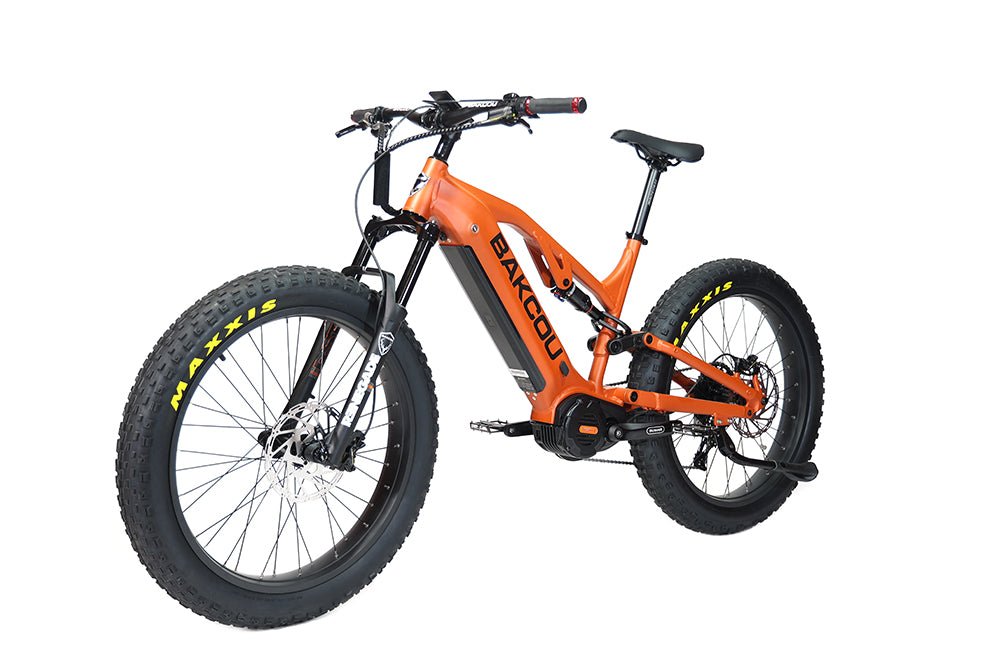 Scout - Full Suspension Fat Tire eBike, Bakcou
