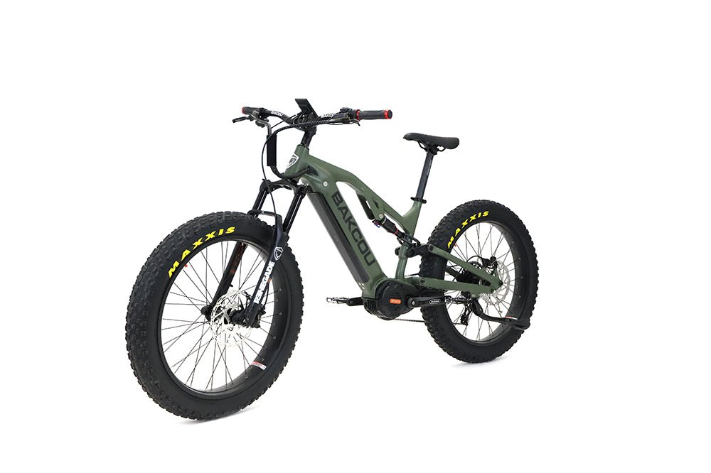 Scout - Full Suspension Fat Tire eBike, Bakcou
