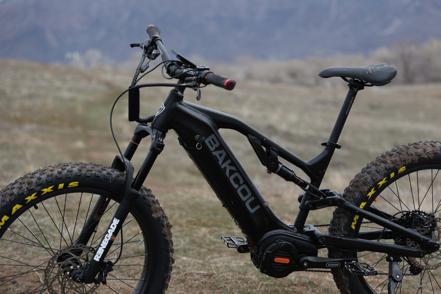 Scout - Full Suspension Fat Tire eBike, Bakcou
