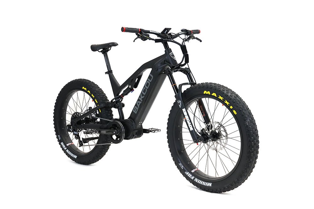Scout - Full Suspension Fat Tire eBike, Bakcou