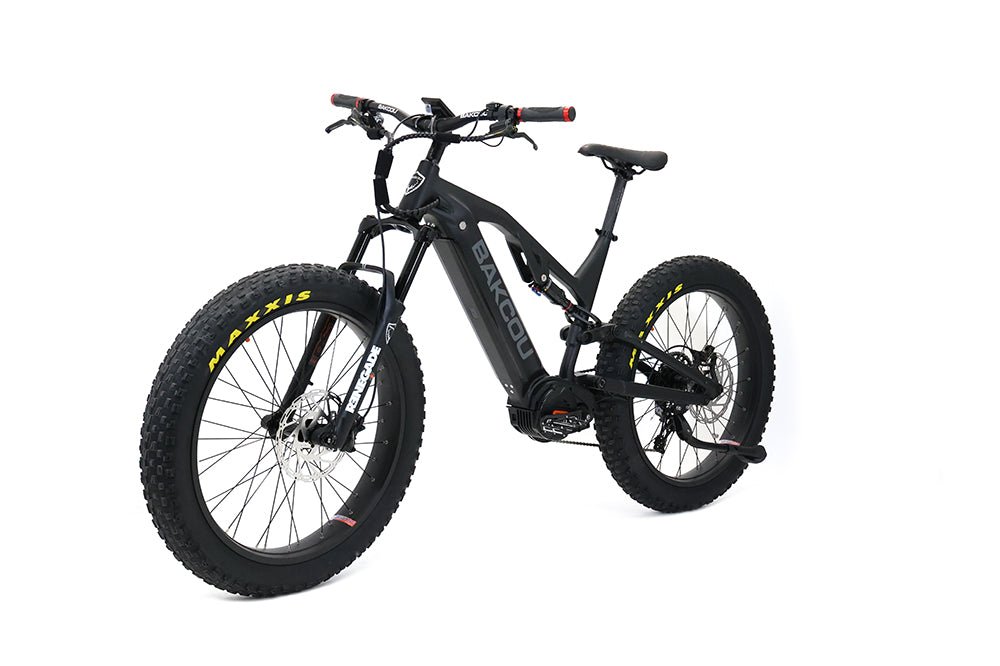 Scout - Full Suspension Fat Tire eBike, Bakcou