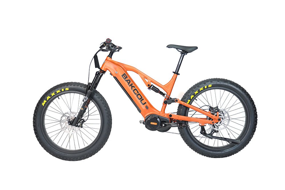 Scout - Full Suspension Fat Tire eBike, Bakcou