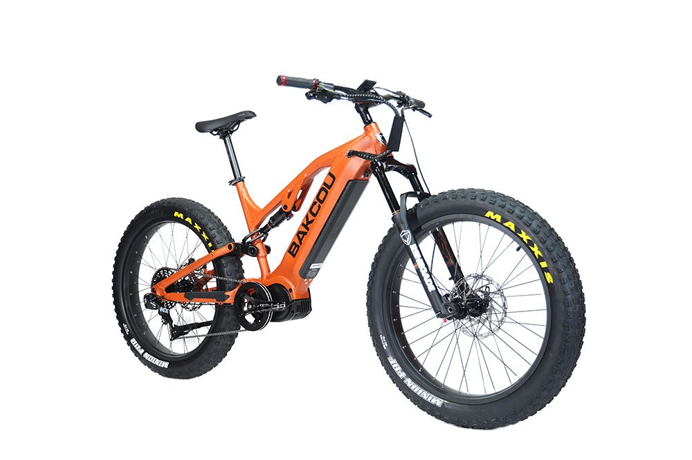 Scout - Full Suspension Fat Tire eBike, Bakcou