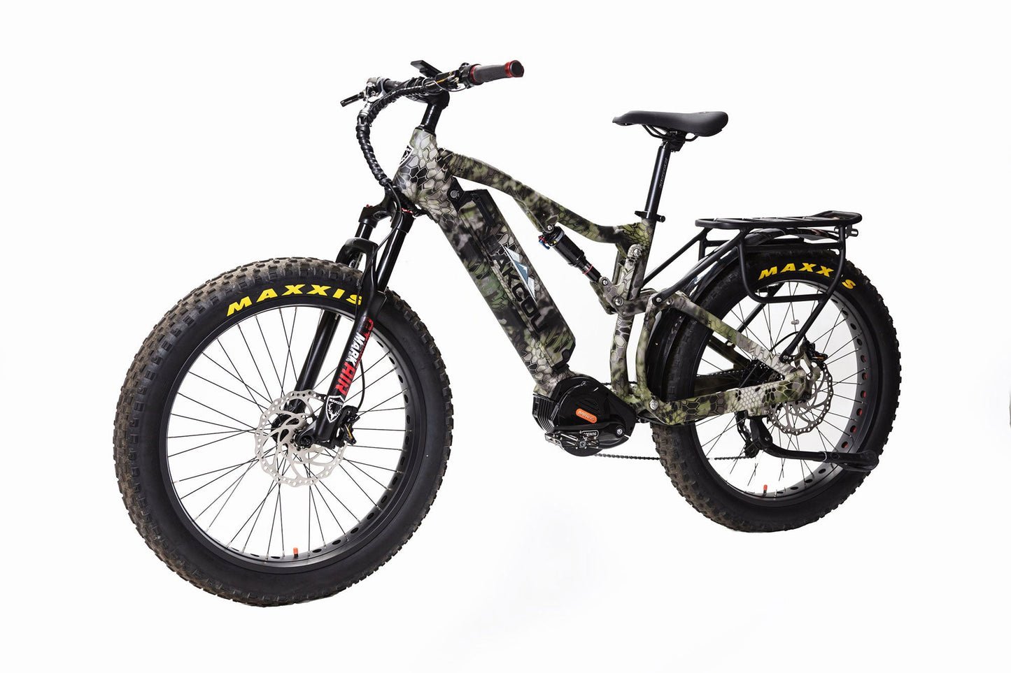 Storm G2 - Full-Suspension Fat Tire eBike, Bakcou