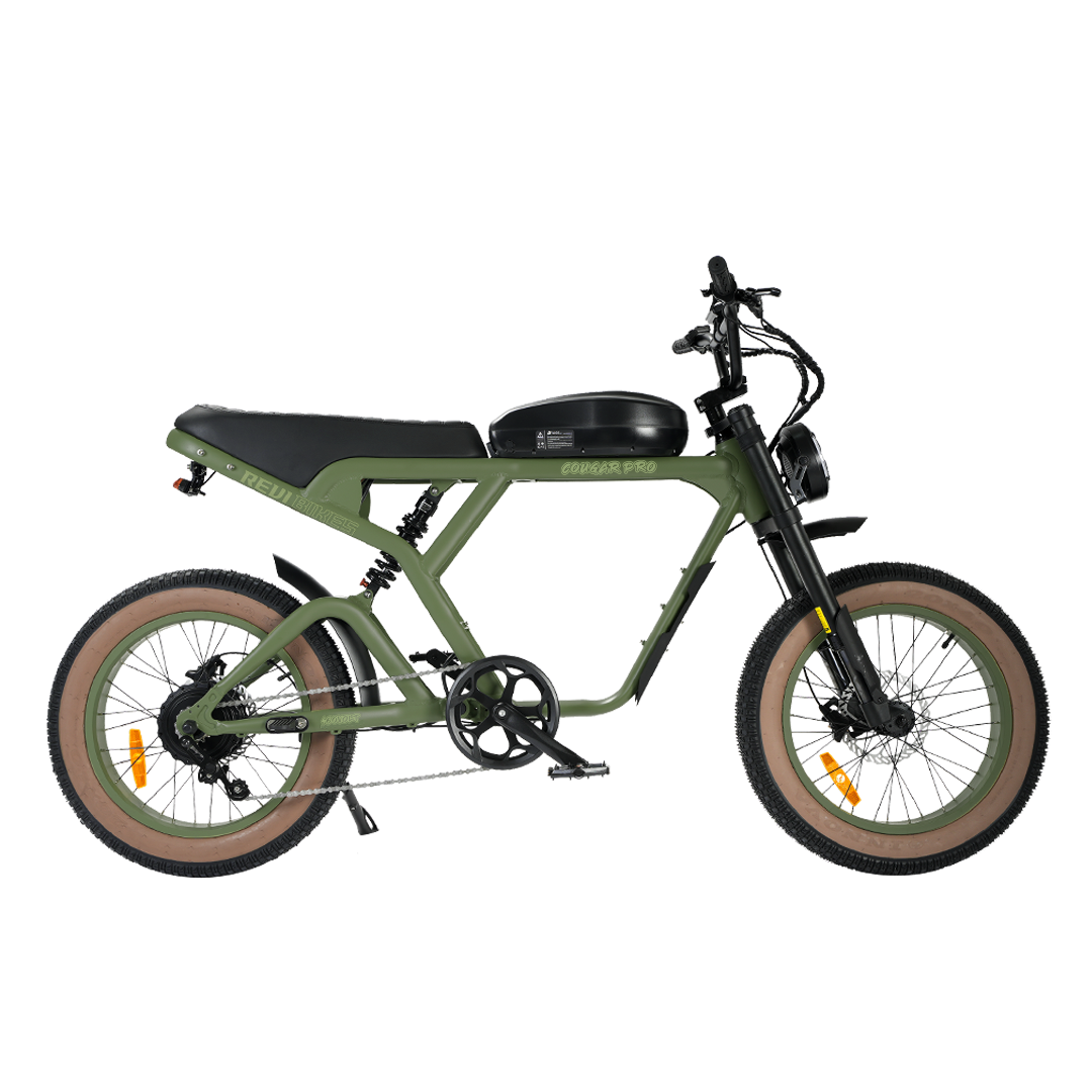 Cougar Vintage ebike - REVIBIKES