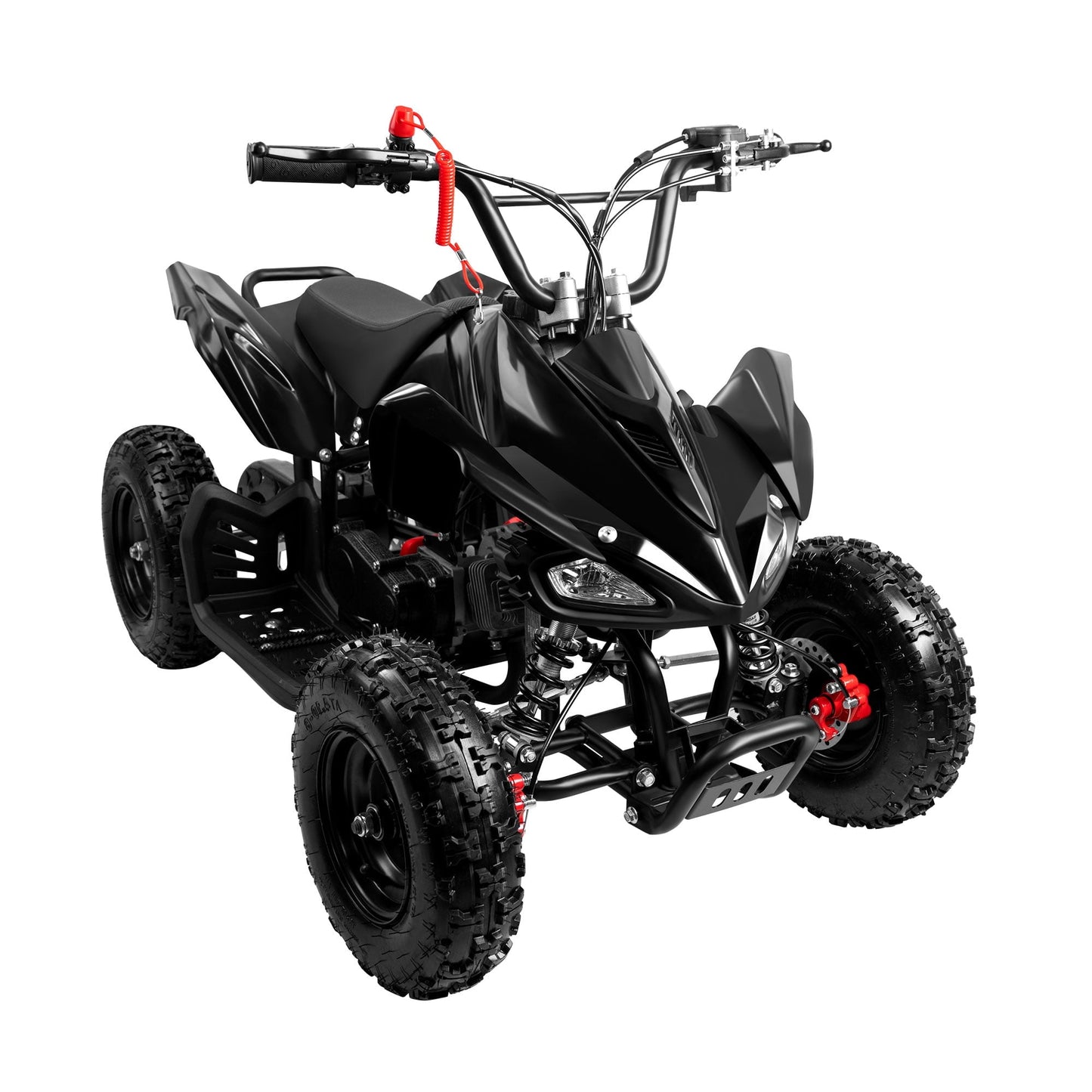 Gpower 49cc Mini Gas ATV for 5-13 Kids with 2-Stroke Engine,4-wheeler with Disc Brake,Pull Start,6" Wheels