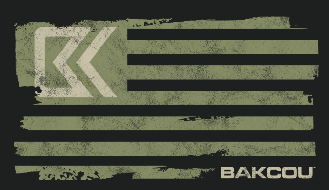 Bakcou Military Flag Tee