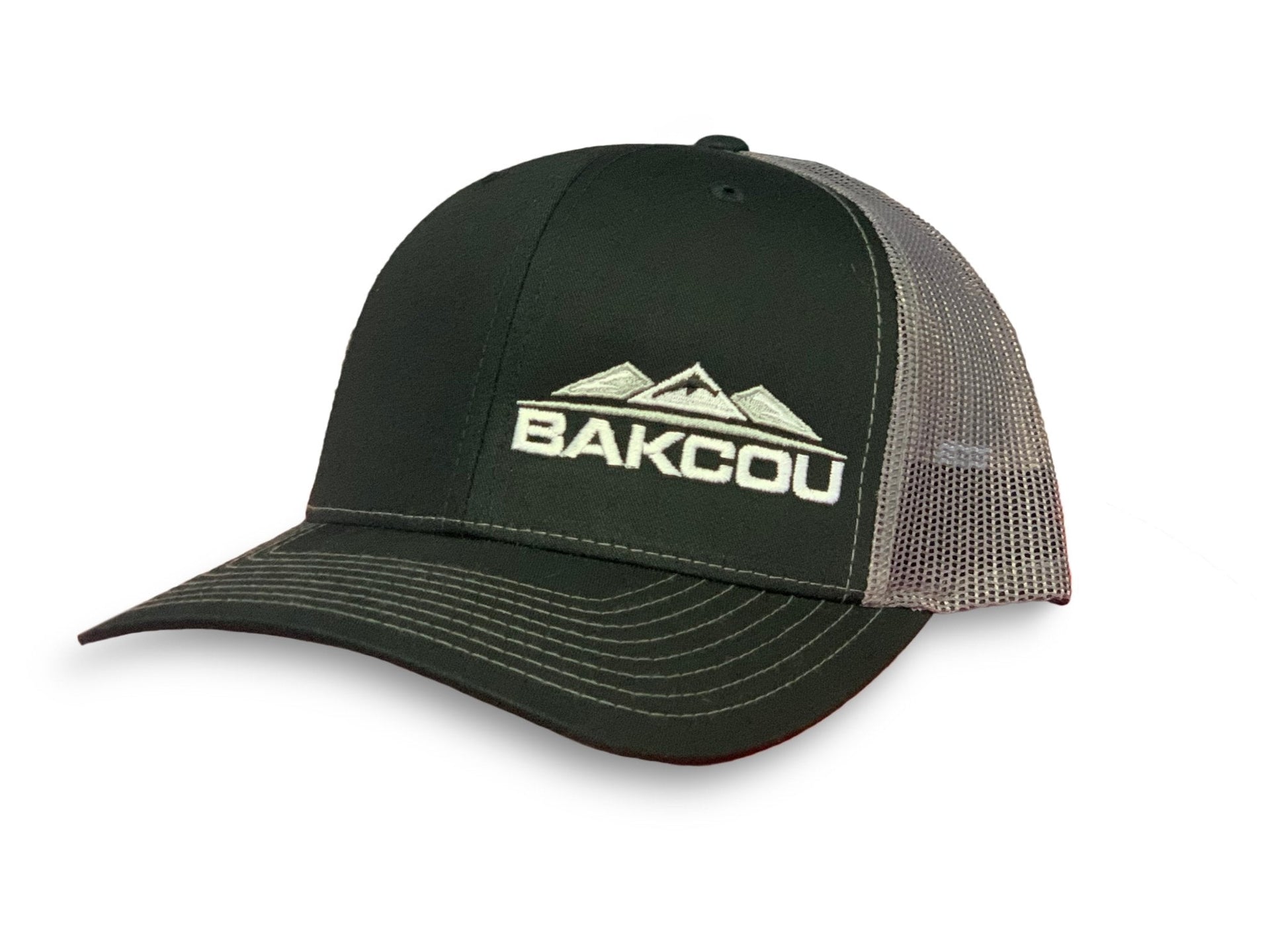 Black-Charcoal Bakcou Snapback Hat