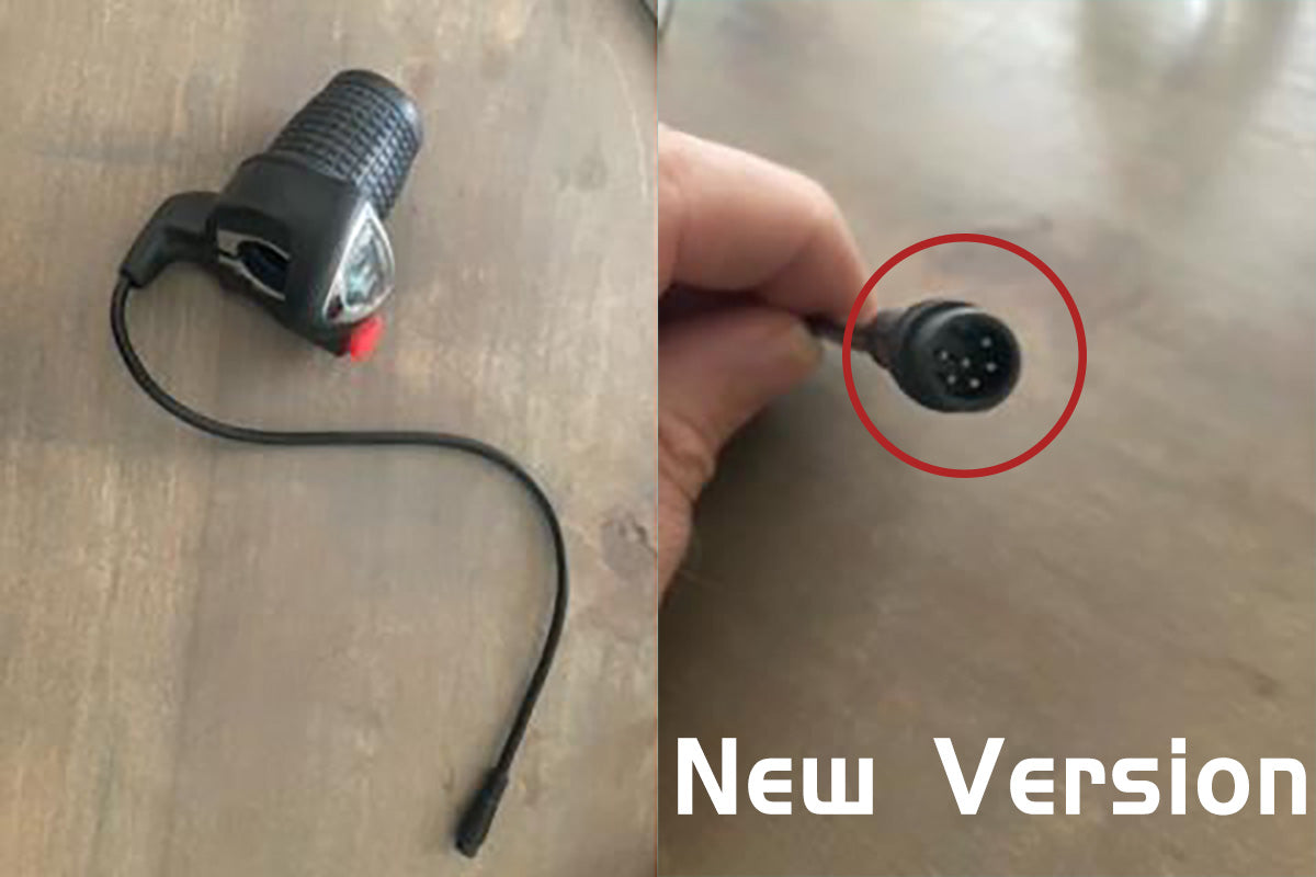 Ebike Throttle Replacement for Camel 250 SKU：Old version:W040049 New version:W040072