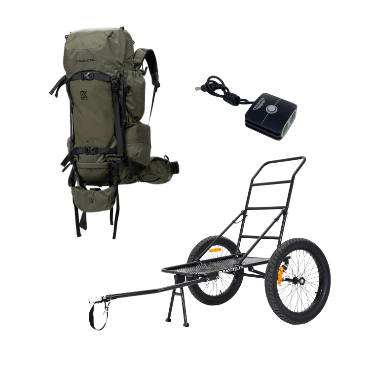 Haul More Hunt More - Folding Deer Trailer