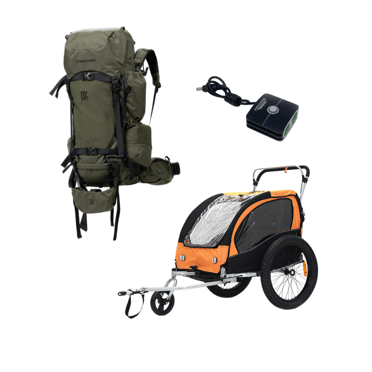 Haul More Hunt More - Little Cub Hauler Orange