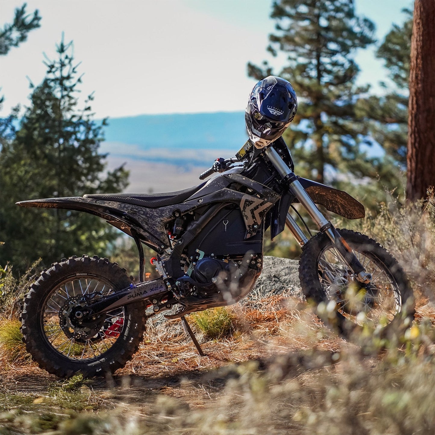 Puma X24 electric motorcycle for hunters & trail riders - Bakcou