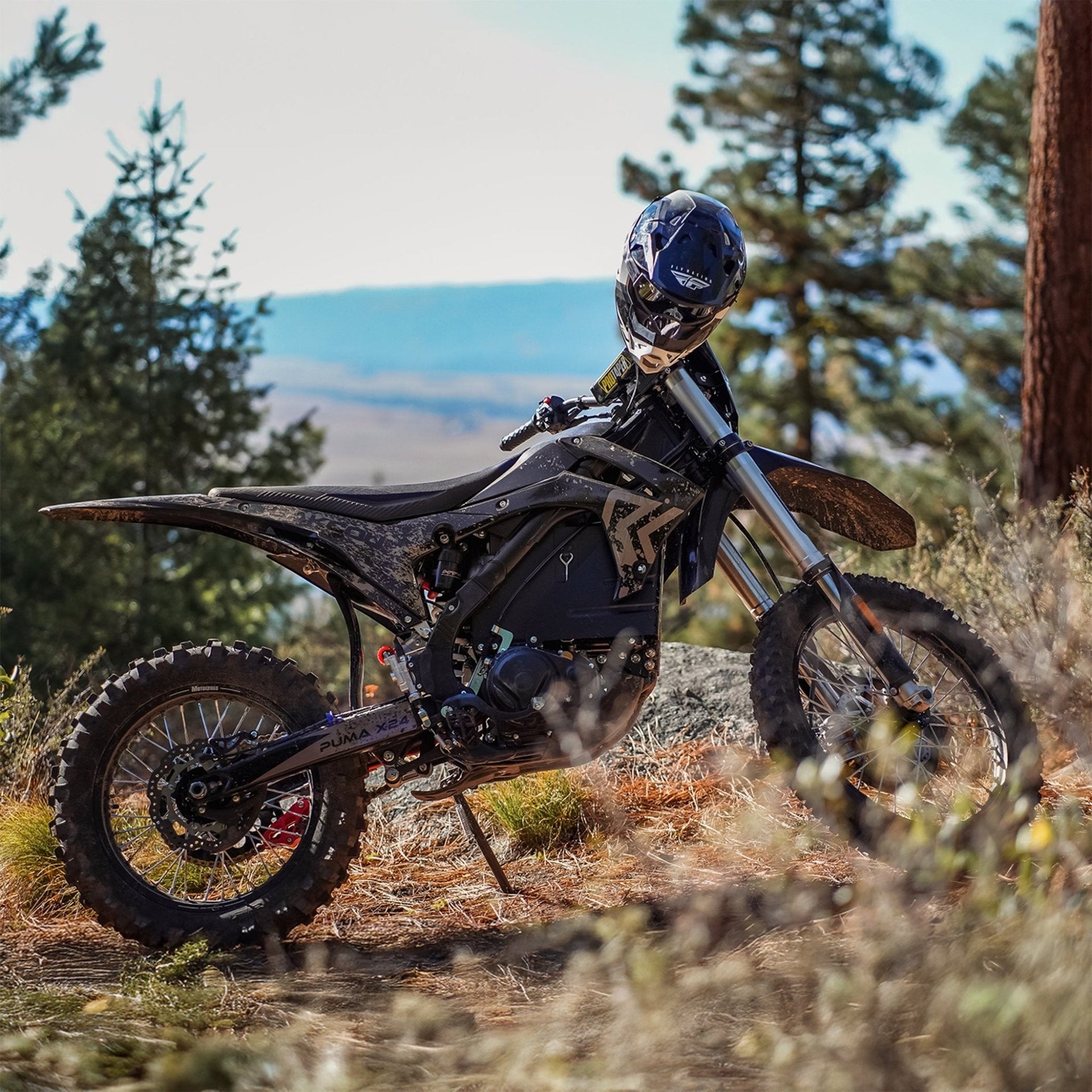 Puma X24 electric motorcycle for hunters & trail riders - Bakcou