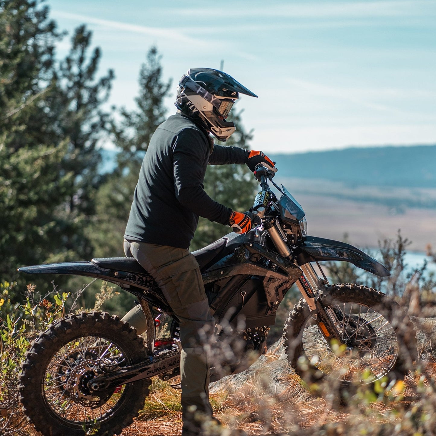 Puma X24 electric motorcycle for hunters & trail riders - Bakcou