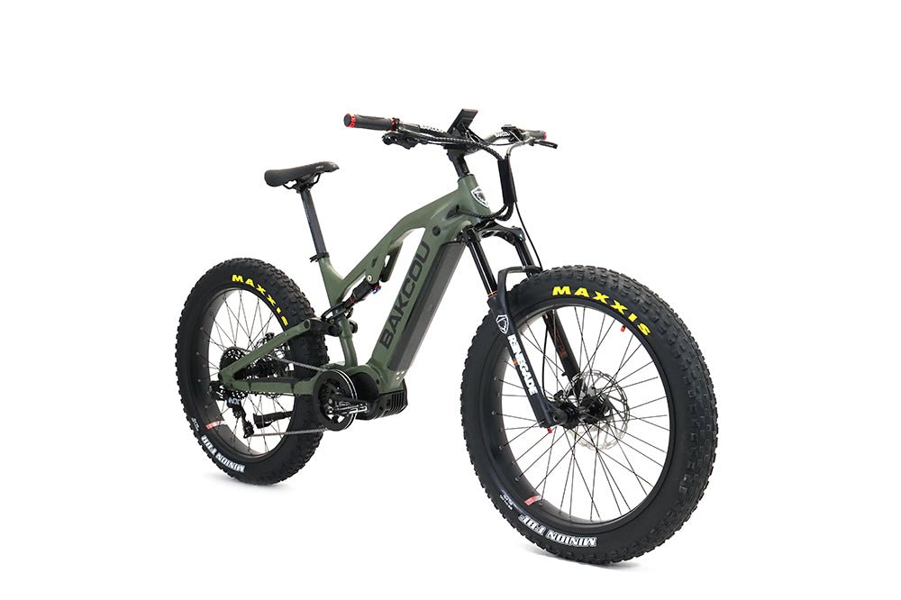 Scout - Full Suspension Fat Tire eBike, Bakcou