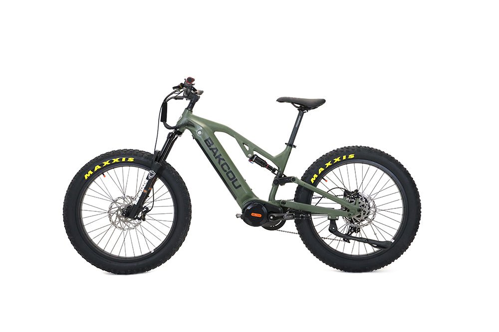 Scout - Full Suspension Fat Tire eBike, Bakcou