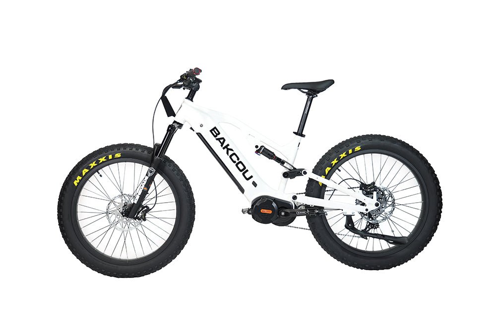 Scout - Full Suspension Fat Tire eBike, Bakcou