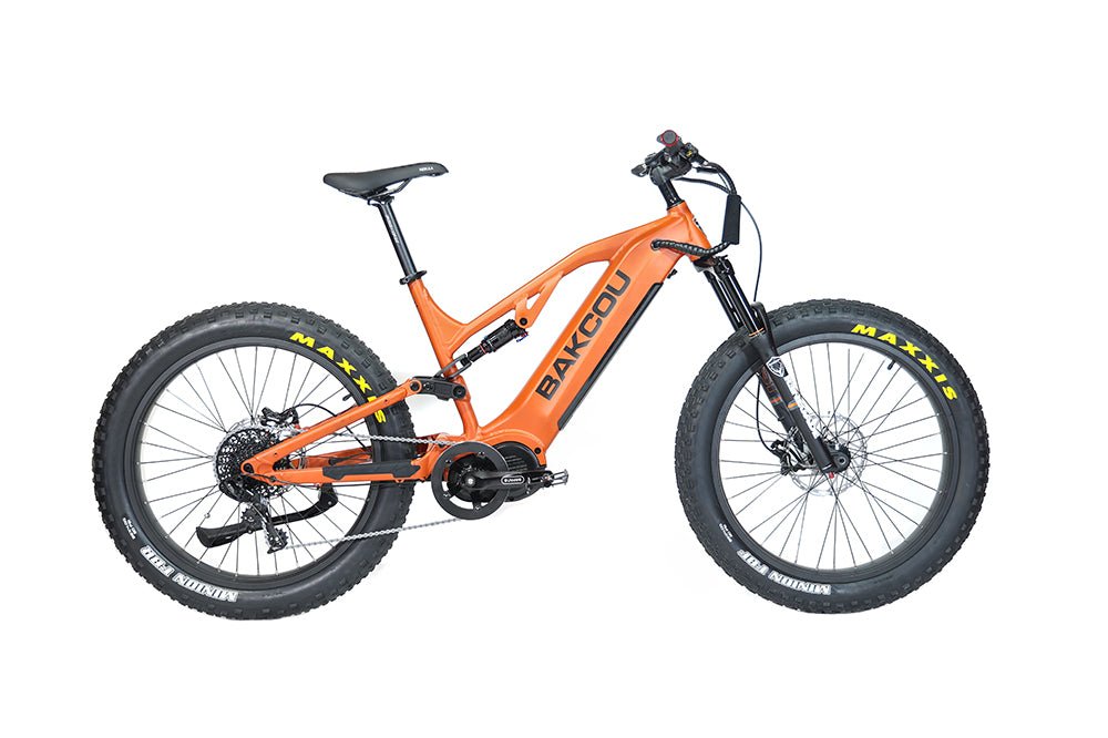 Scout - Full Suspension Fat Tire eBike, Bakcou