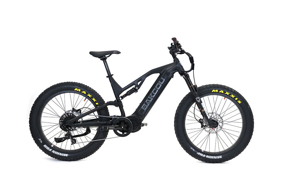 Scout - Full Suspension Fat Tire eBike, Bakcou