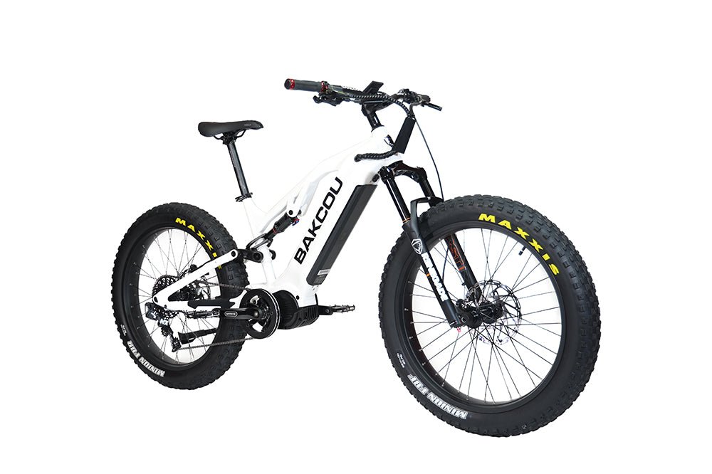 Scout - Full Suspension Fat Tire eBike, Bakcou