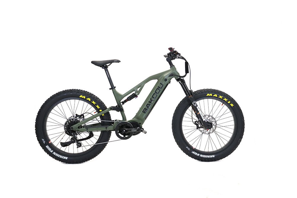 Scout - Full Suspension Fat Tire eBike, Bakcou