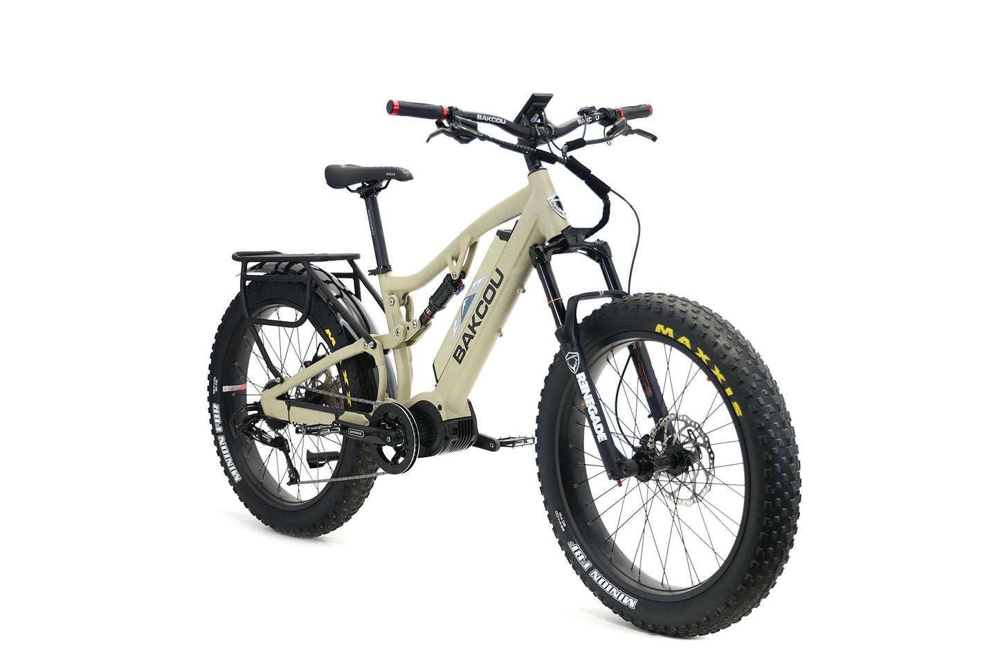 Storm G2 - Full-Suspension Fat Tire eBike, Bakcou