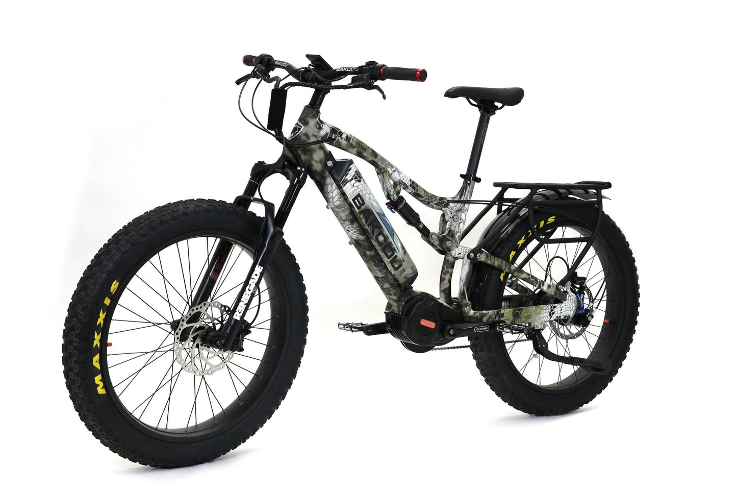 Storm G2 - Full-Suspension Fat Tire eBike, Bakcou