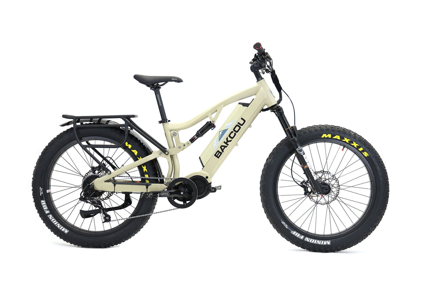 Storm G2 - Full-Suspension Fat Tire eBike, Bakcou