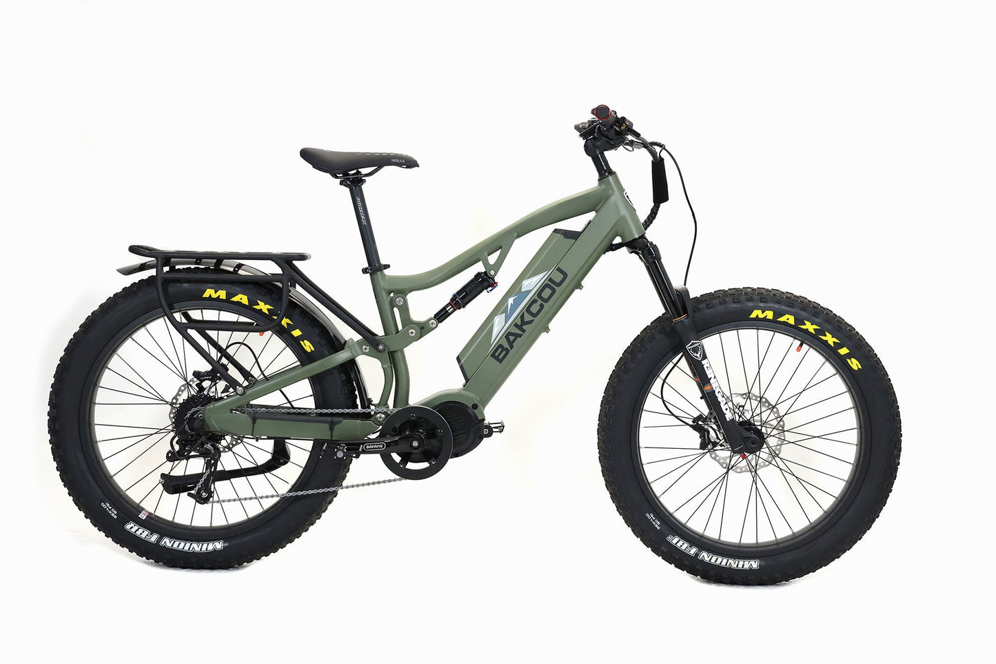 Storm G2 - Full-Suspension Fat Tire eBike, Bakcou