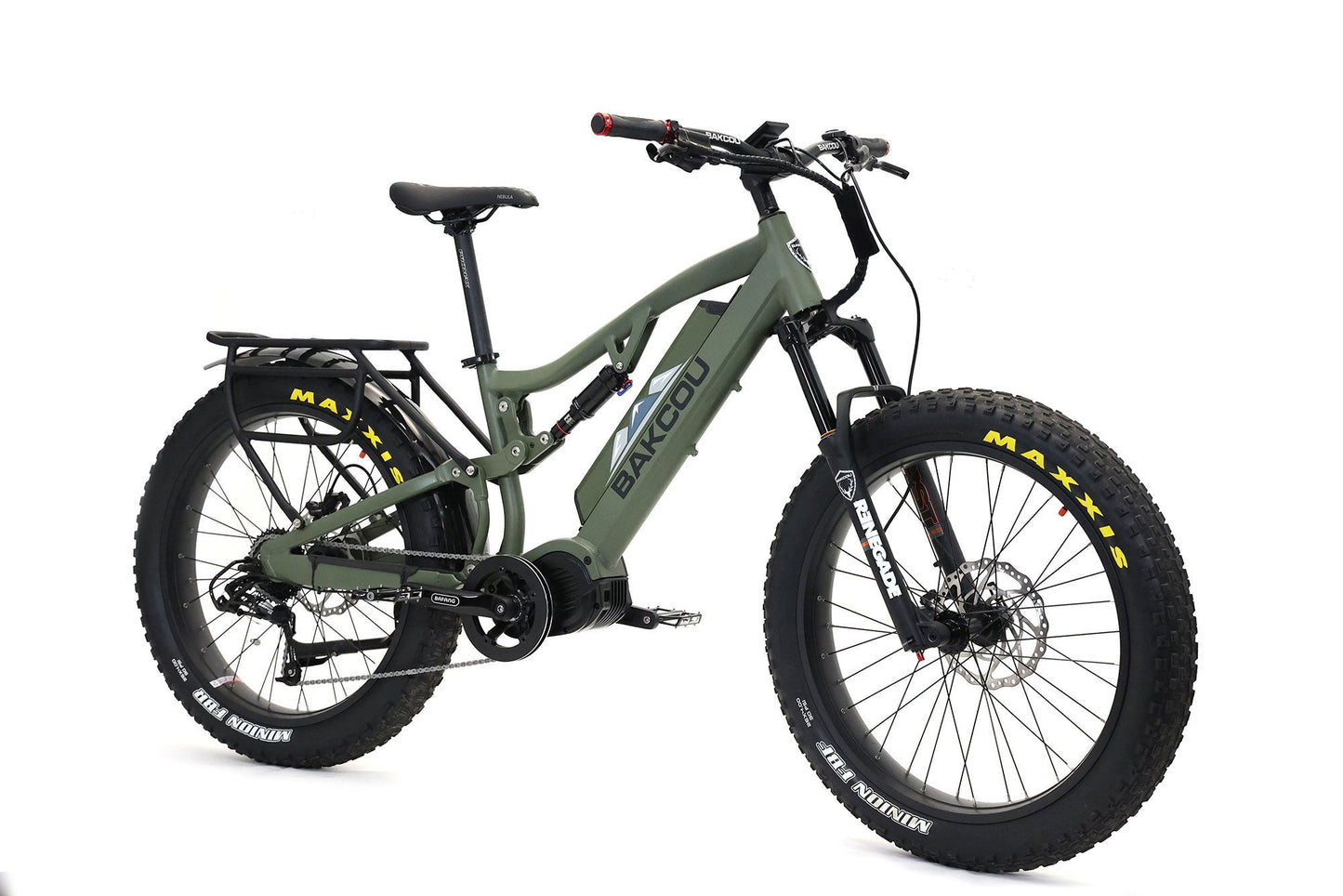 Storm G2 - Full-Suspension Fat Tire eBike, Bakcou