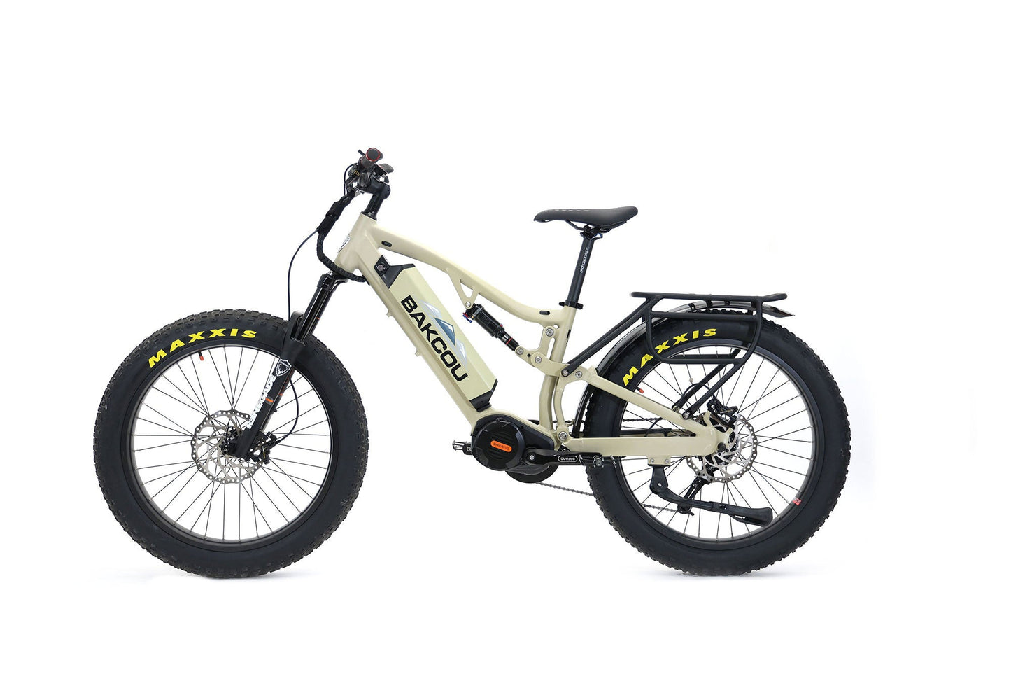 Storm G2 - Full-Suspension Fat Tire eBike, Bakcou