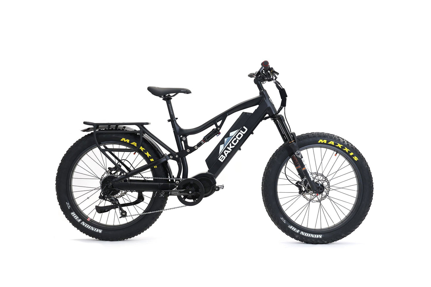 Storm G2 - Full-Suspension Fat Tire eBike, Bakcou